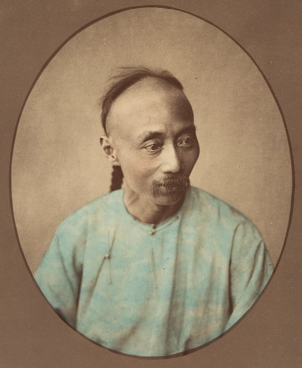 [kinesisk man], 1870-talet. av Baron Raimund von Stillfried