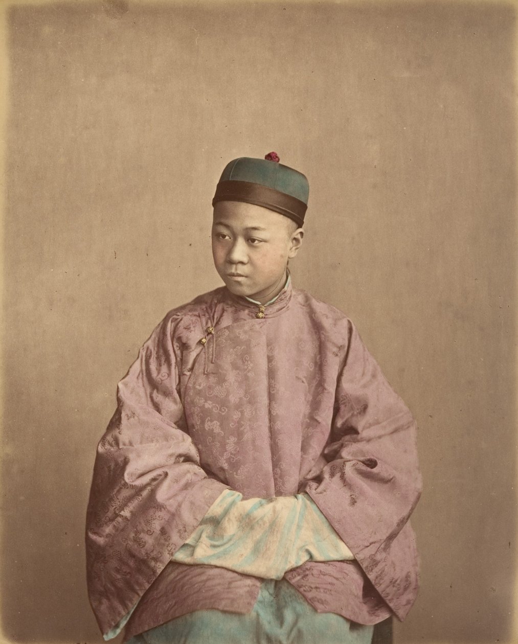 [Ung kinesisk gentleman], 1870-talet. av Baron Raimund von Stillfried