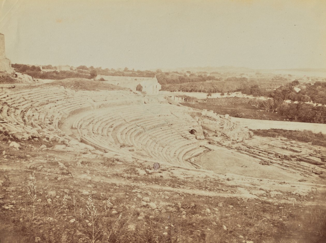 [Grekisk teater i Syracuse] av Baron Wilhelm von Gloeden