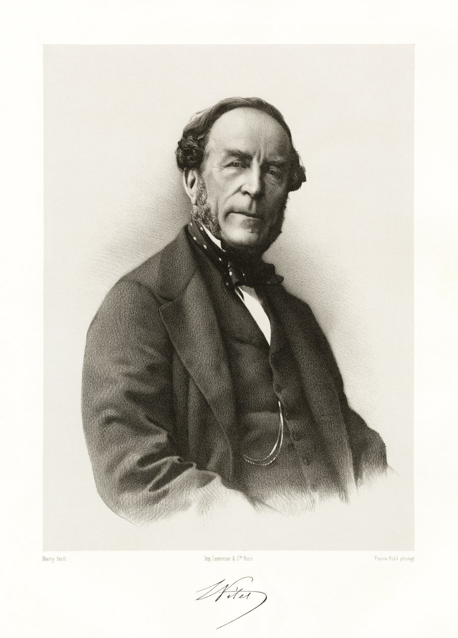 Louis Vitet, 1865-66 av Barry