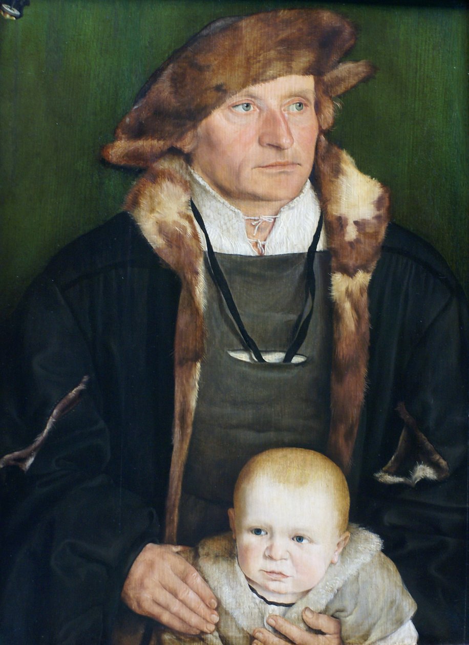 Hans Urmiller und sein Sohn av Barthel Beham