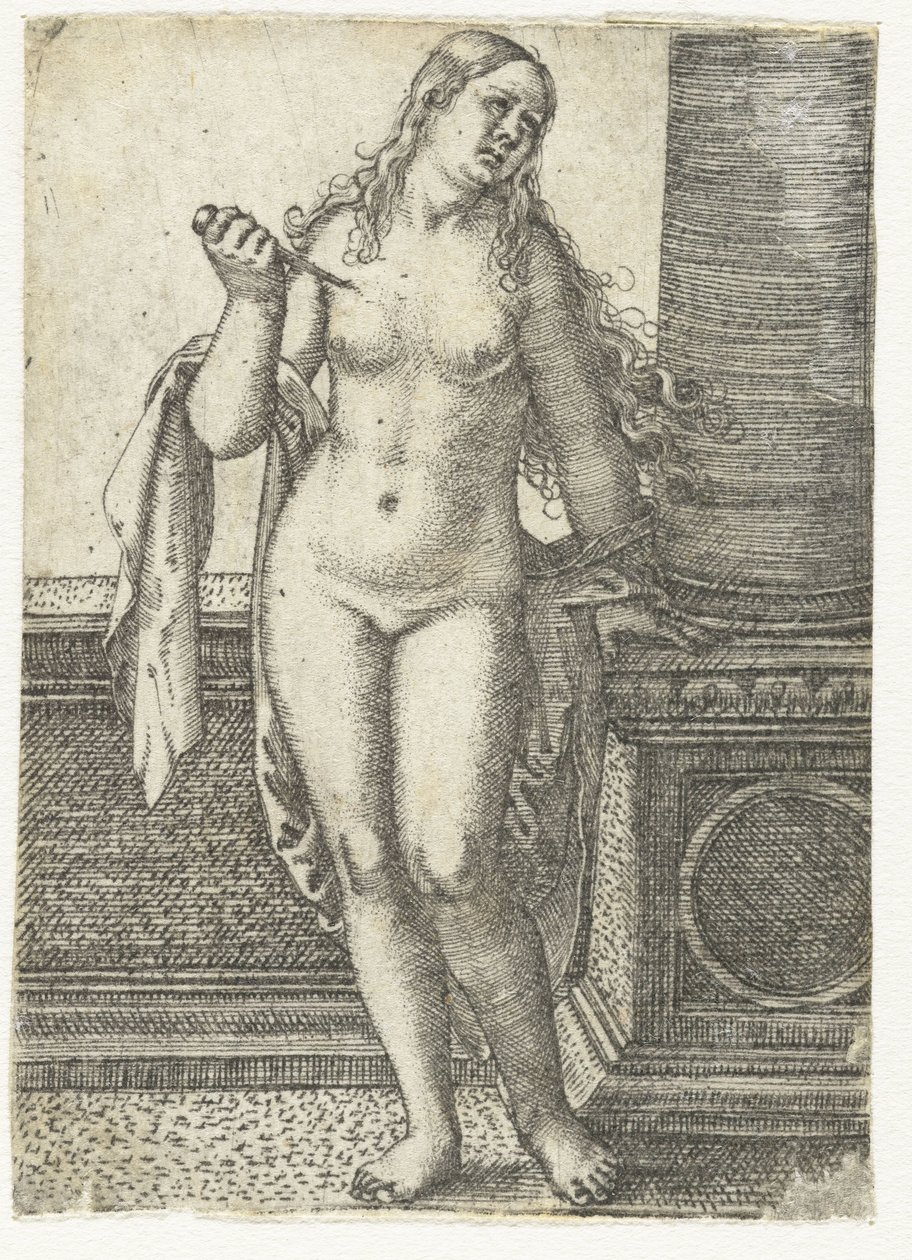 Lucretias död av Barthel Beham