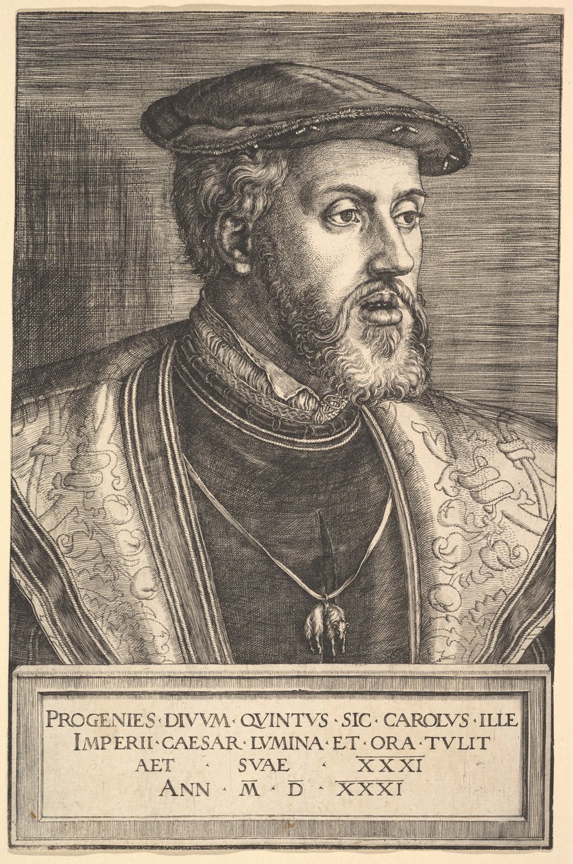 Kejsar Karl V, 1500-talet. av Barthel Beham