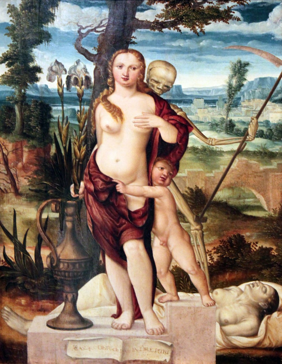 Latin: Vanitas Vanity av Barthel Beham