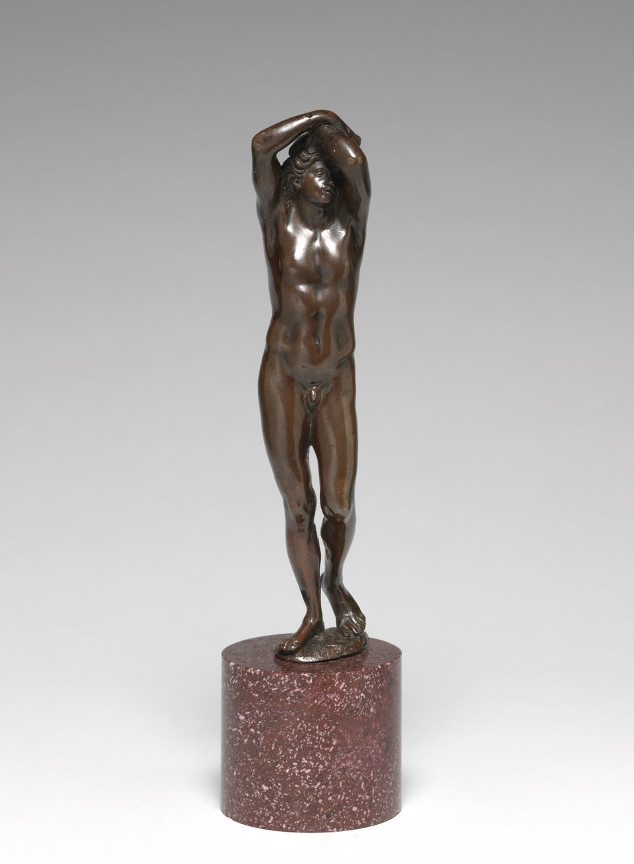 Stående ungdom, känd som Narcissus, ca 1650 (koppar och brons) av Barthelemy Prieur