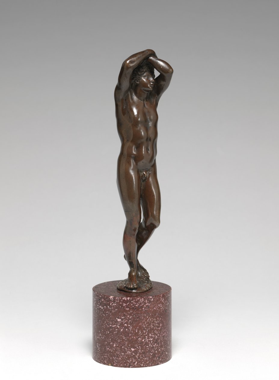Stående ungdom, känd som Narcissus, ca 1650 (koppar och brons) av Barthelemy Prieur