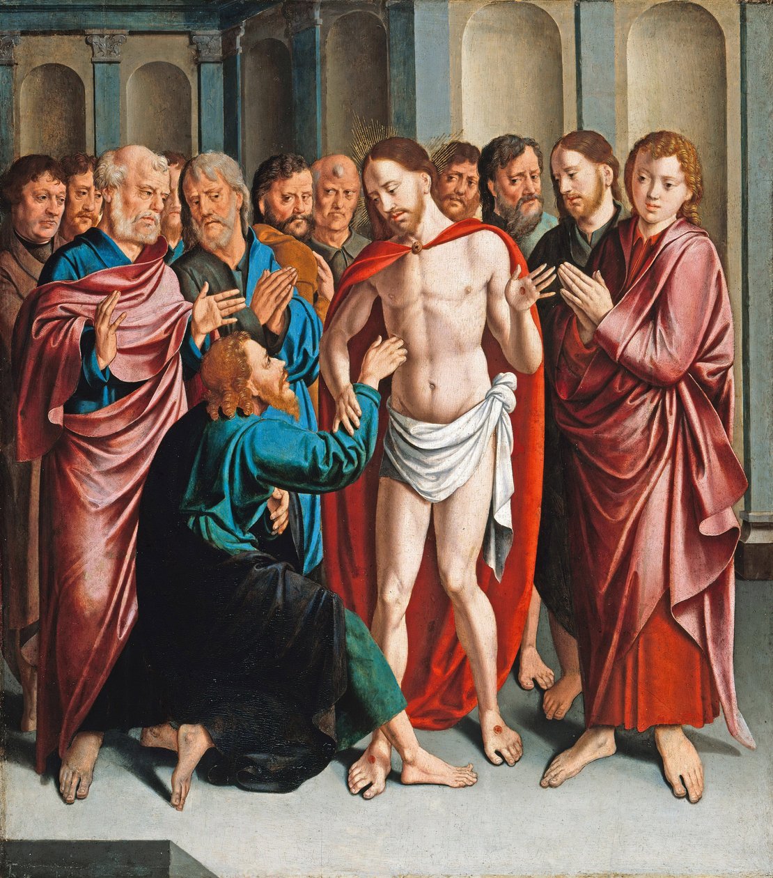 Sankt Thomass otrohet av Bartholomaeus Bruyn