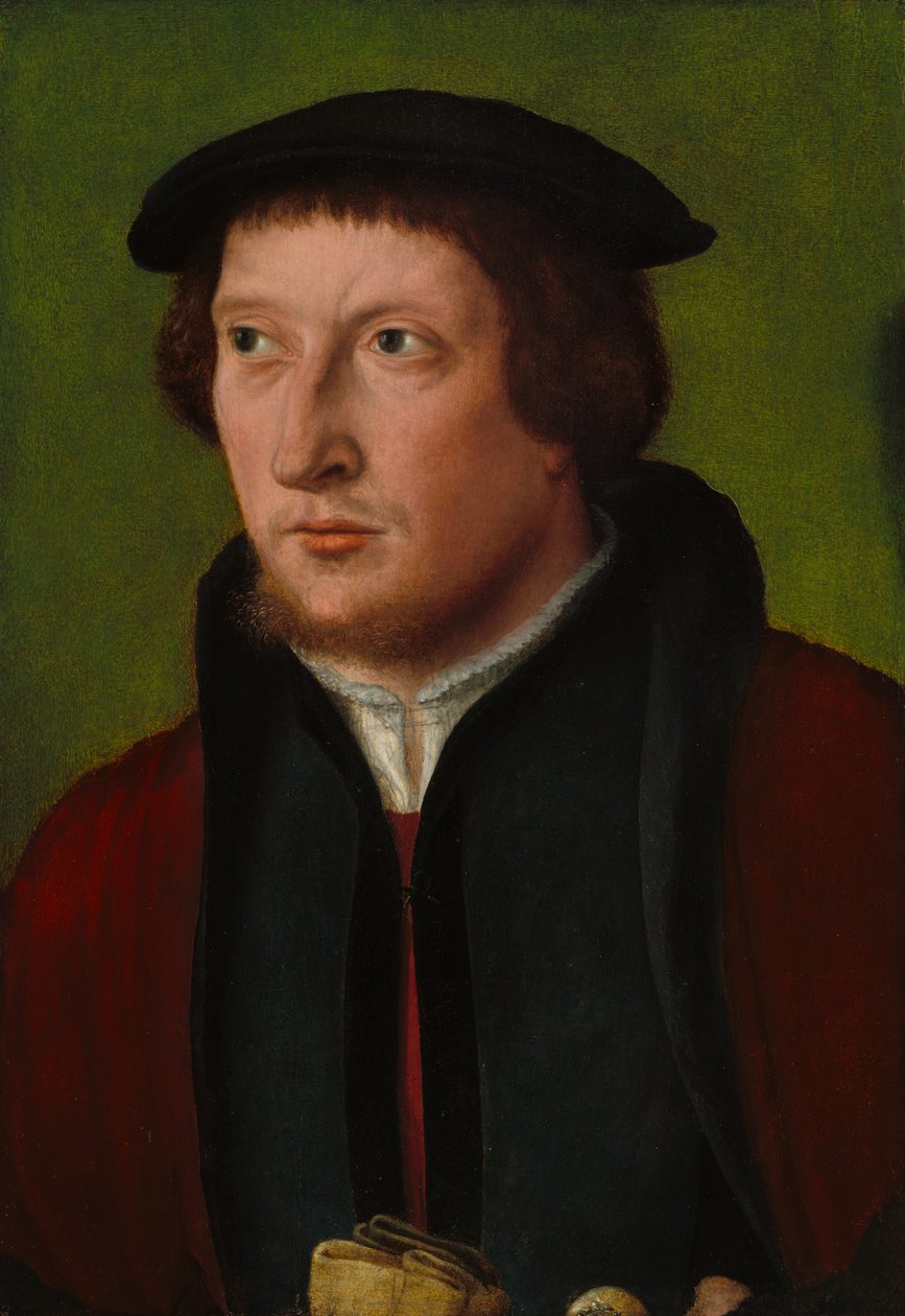 Porträtt av en man av Bartholomaeus Bruyn the Elder