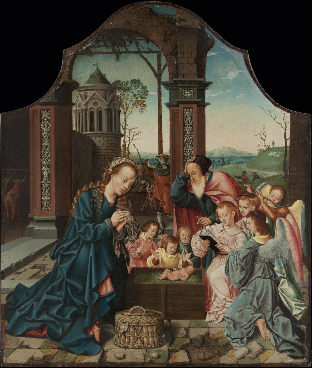 Födelsekyrkan av Bartholomaeus Bruyn the Elder