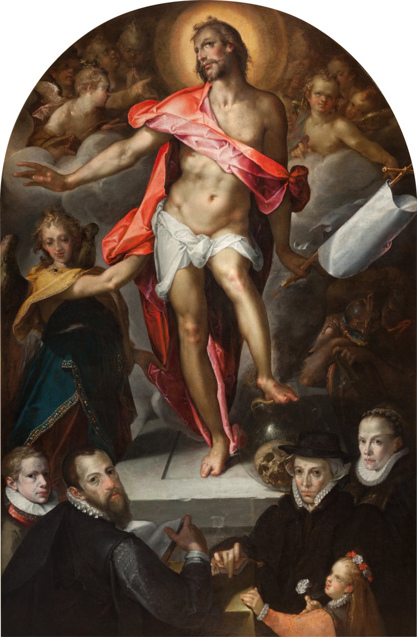 Epitafium av Prags guldsmed Nicholas Müller av Bartholomaeus Spranger