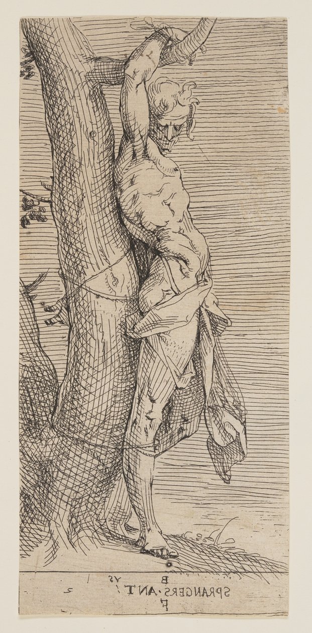 Sankt Sebastian av Bartholomaeus Spranger