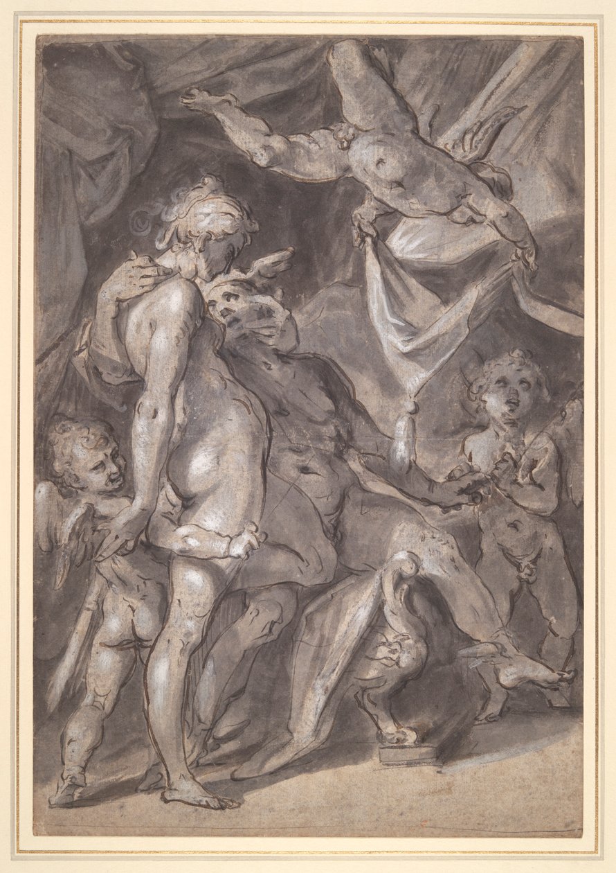 Venus och Merkurius av Bartholomaeus Spranger