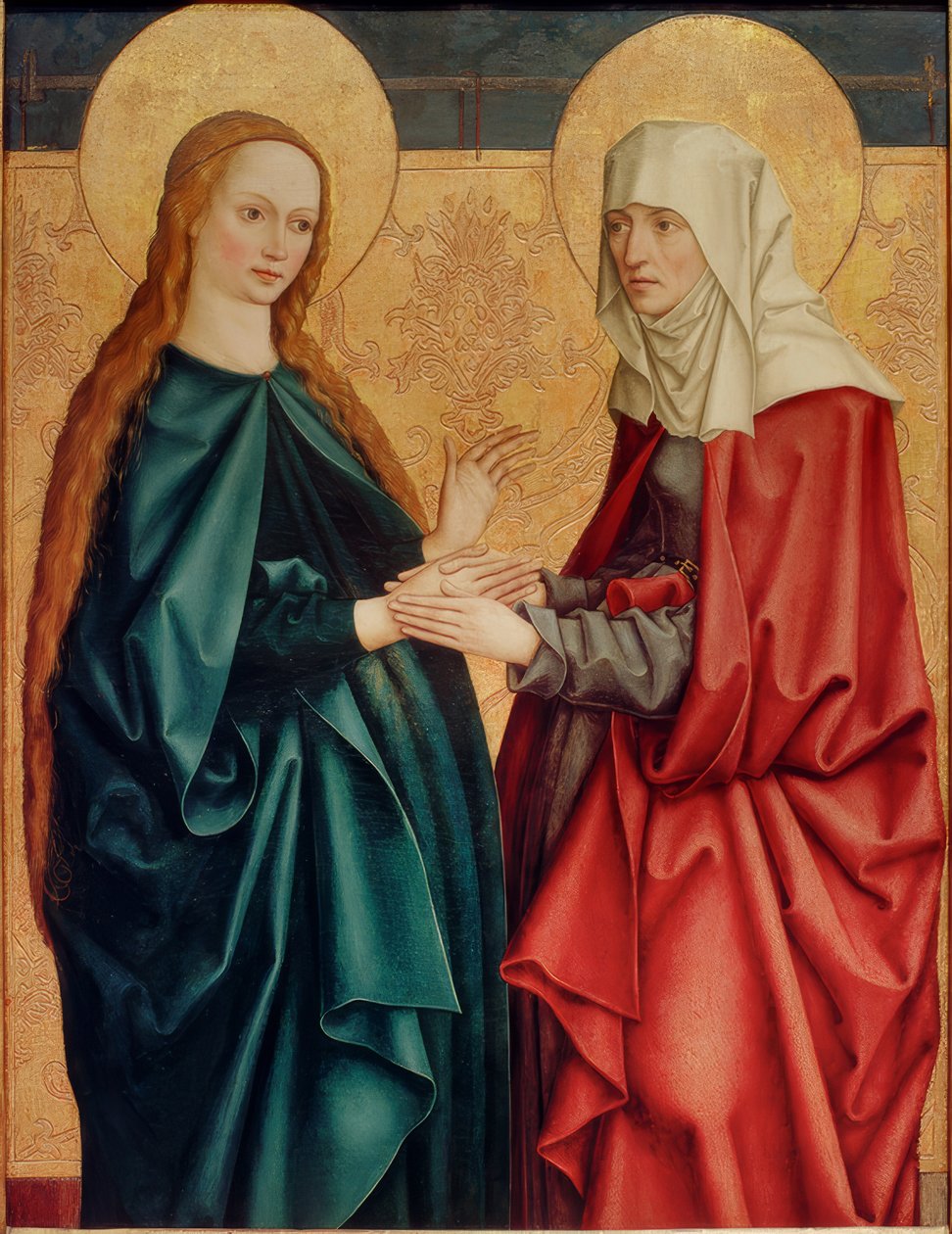 Heimsuchung Marias av Bartholomäus Zeitblom