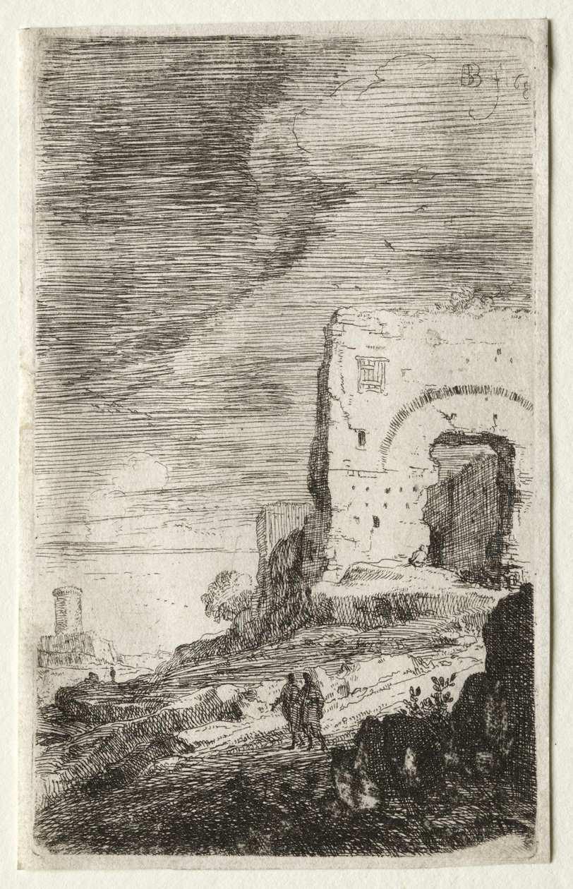 Caracalla-baden av Bartholomeus Breenberg