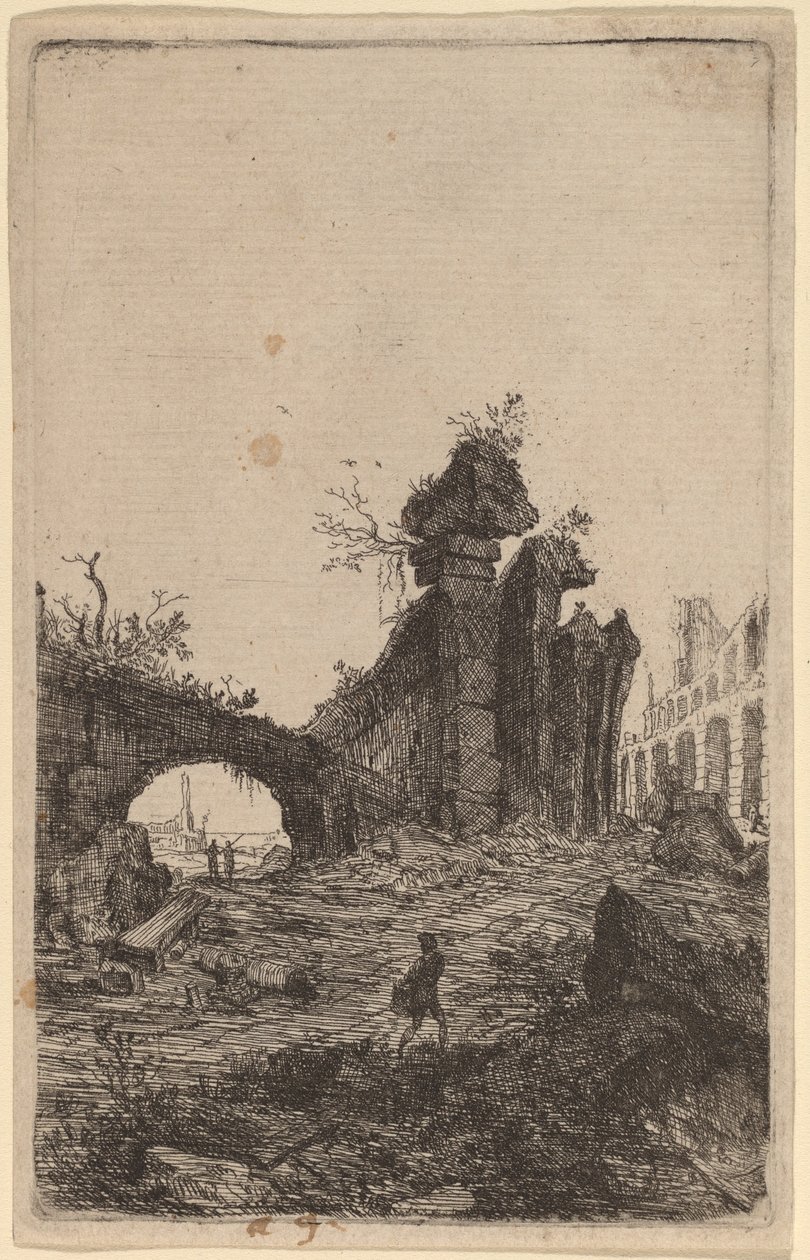 Ruinerna av Colosseum av Bartholomeus Breenbergh