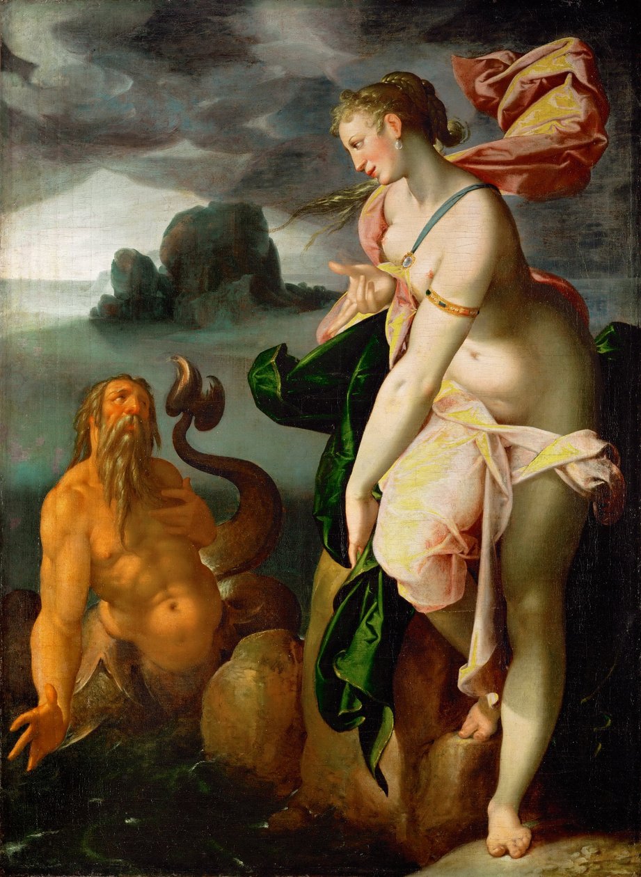 Glaucus och Scylla av Bartholomeus Spranger
