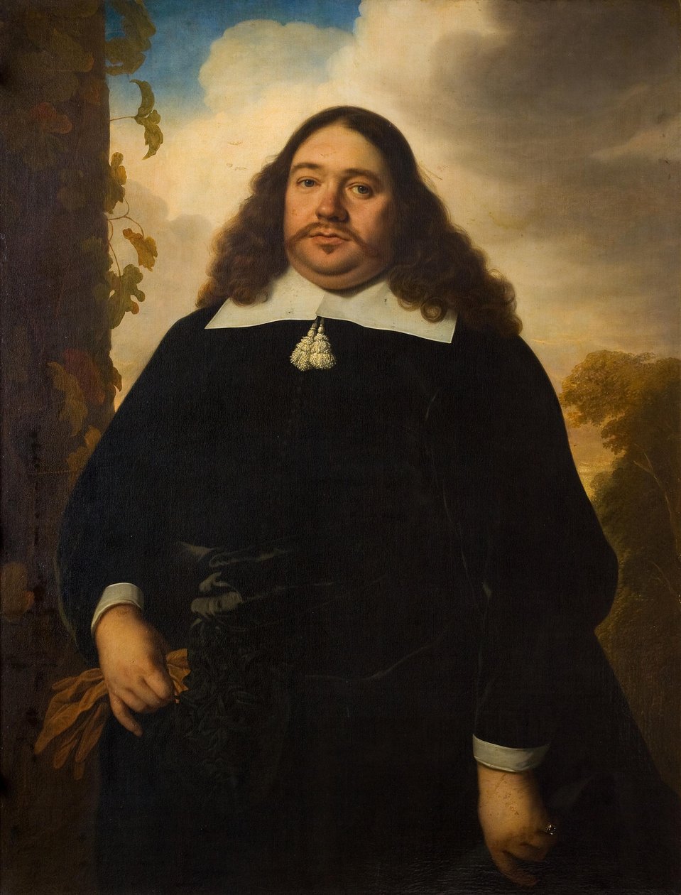 Porträtt av en man av Bartholomeus van der Helst