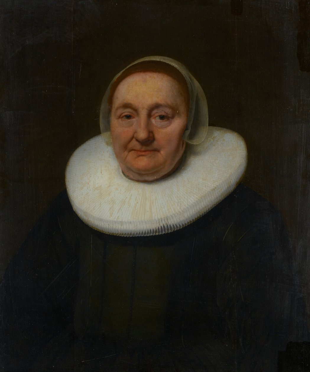 Porträtt av en kvinna av Bartholomeus van der Helst