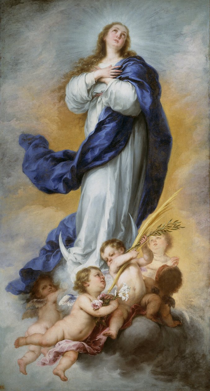 Den obefläckade avlelsen av Bartolomé Esteban Murillo