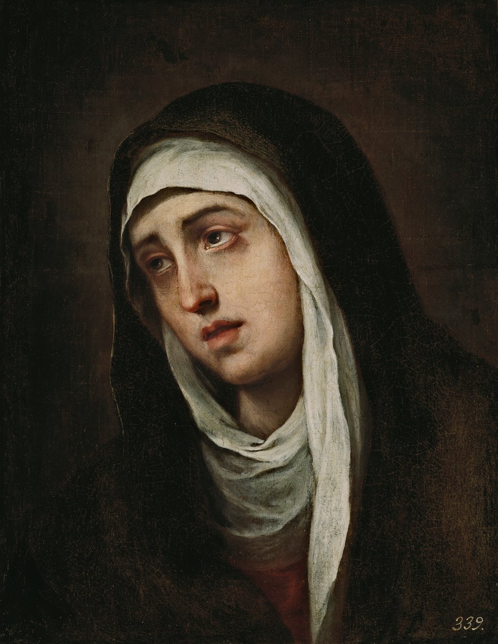 La Dolorosa av Bartolomé Esteban Murillo