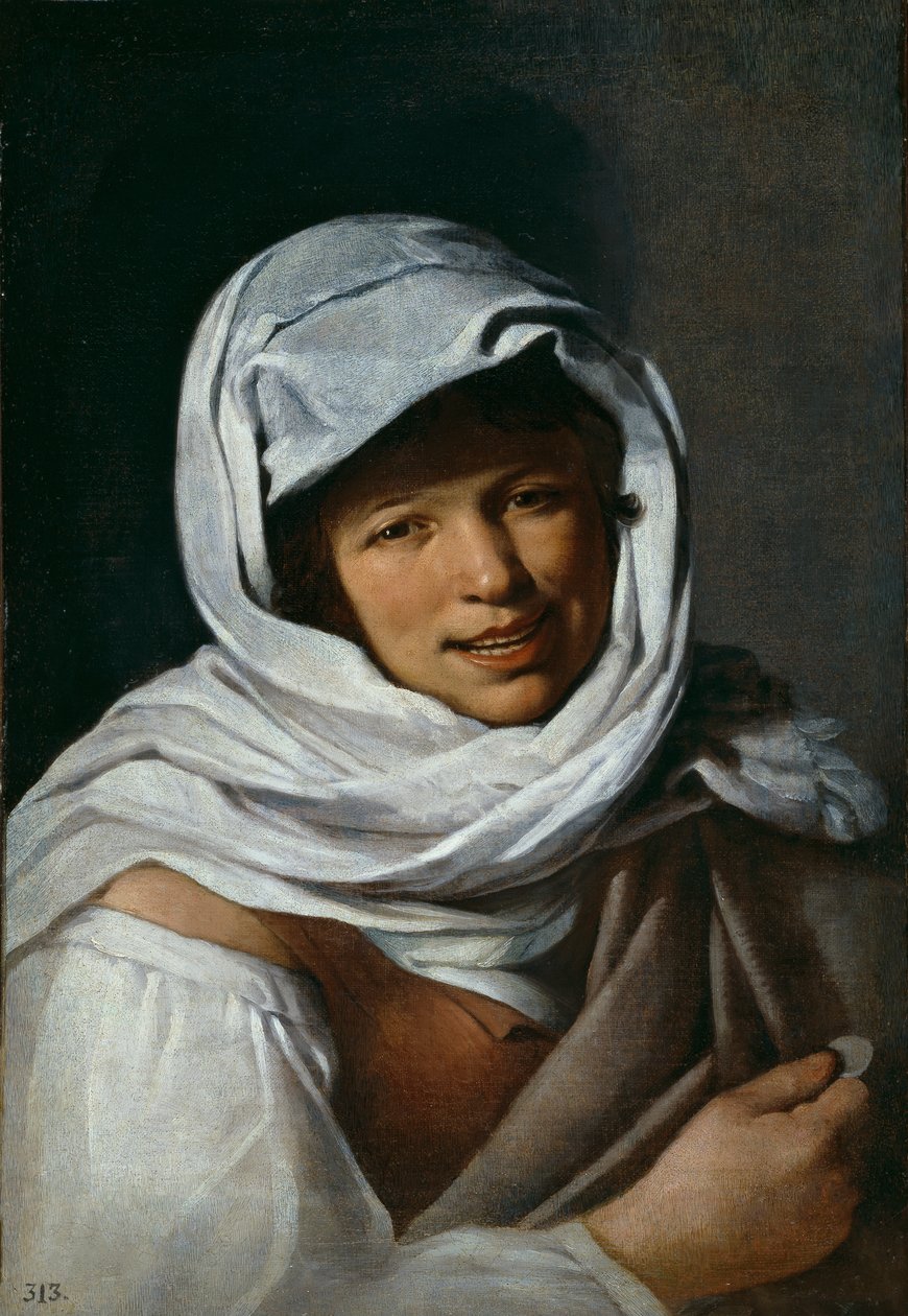 La gallega de la moneda av Bartolomé Esteban Murillo