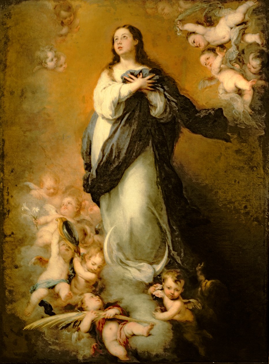 Den obefläckade avlelsen av Bartolomé Esteban Murillo