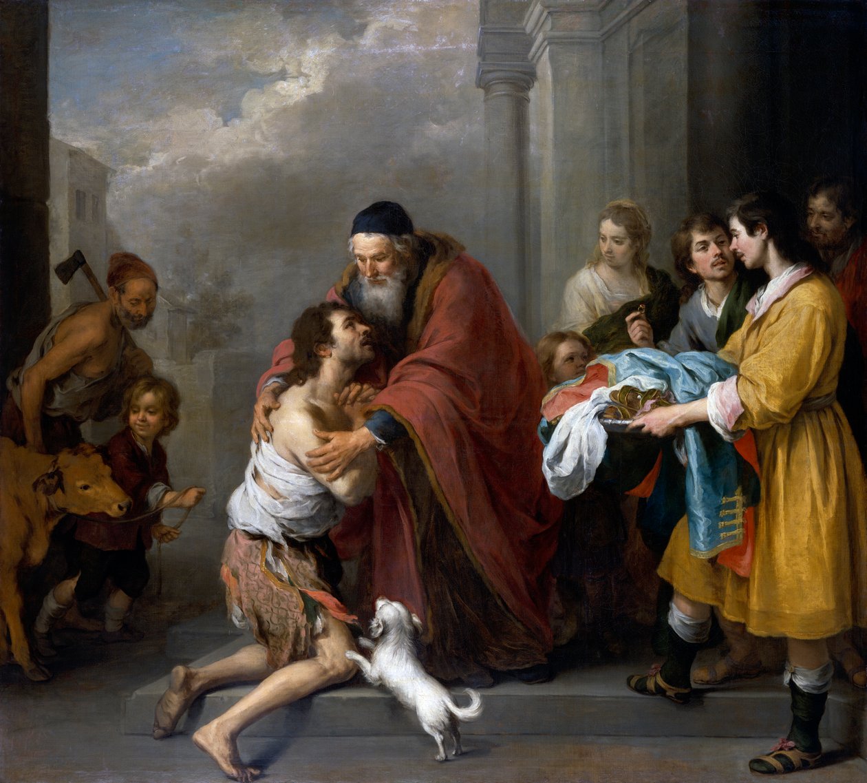 The Return of the Prodigal Son av Bartolomé Esteban Murillo