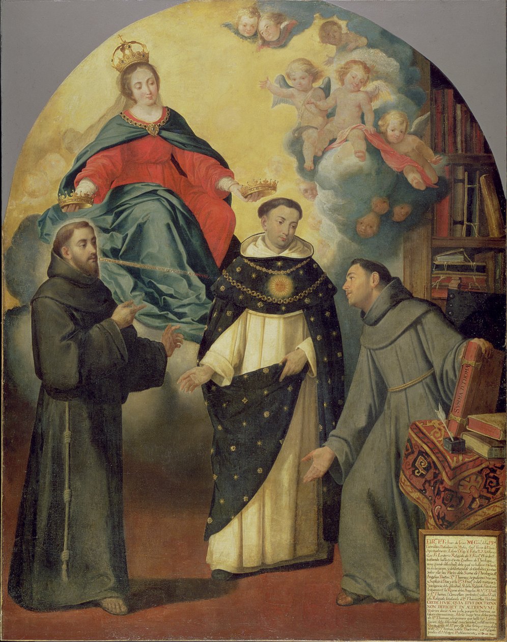 The Vision of Fray Lauterio, c.1640 av Bartolomé Esteban Murillo