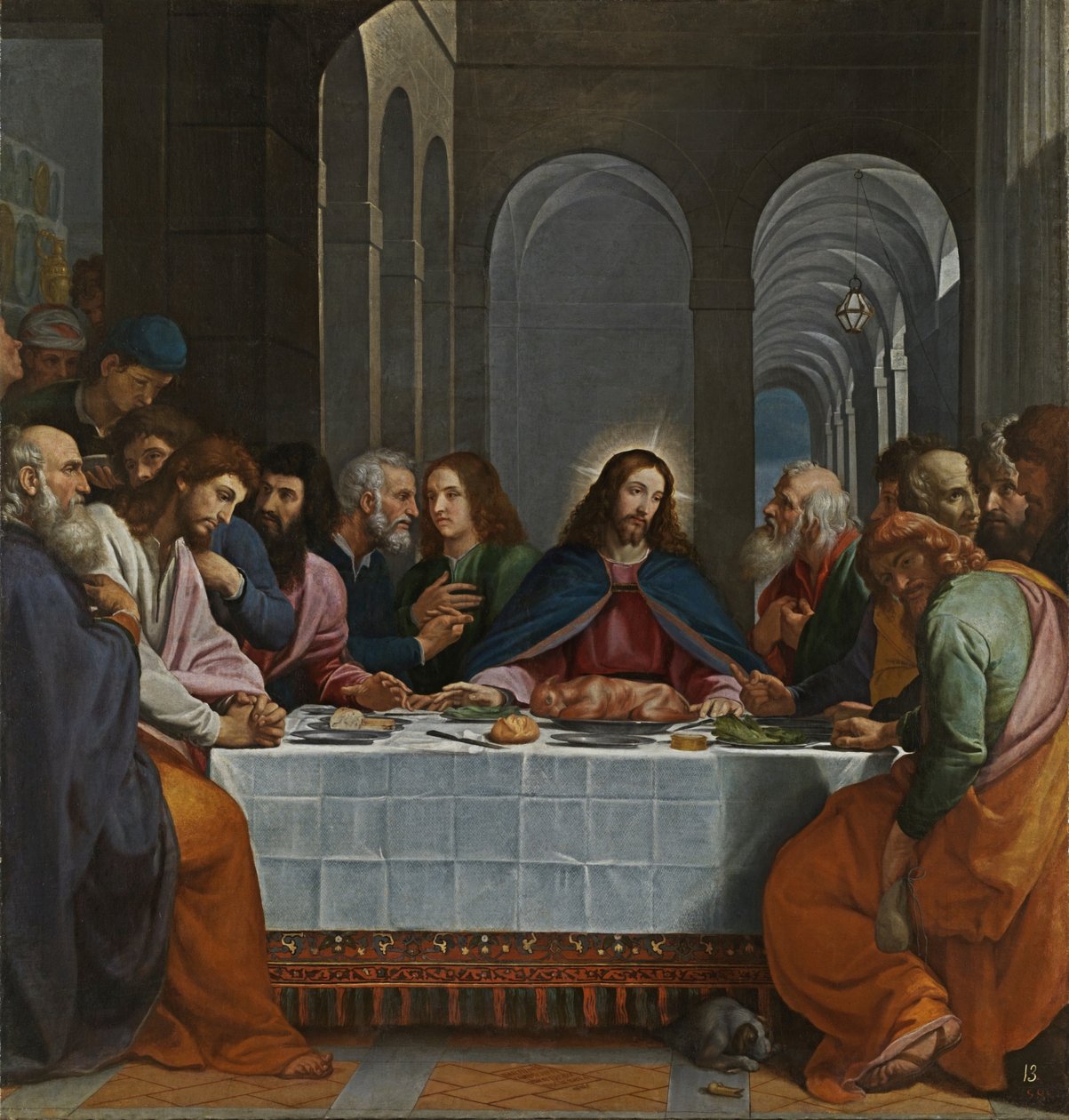 Den sista måltiden av Bartolomé Carducho