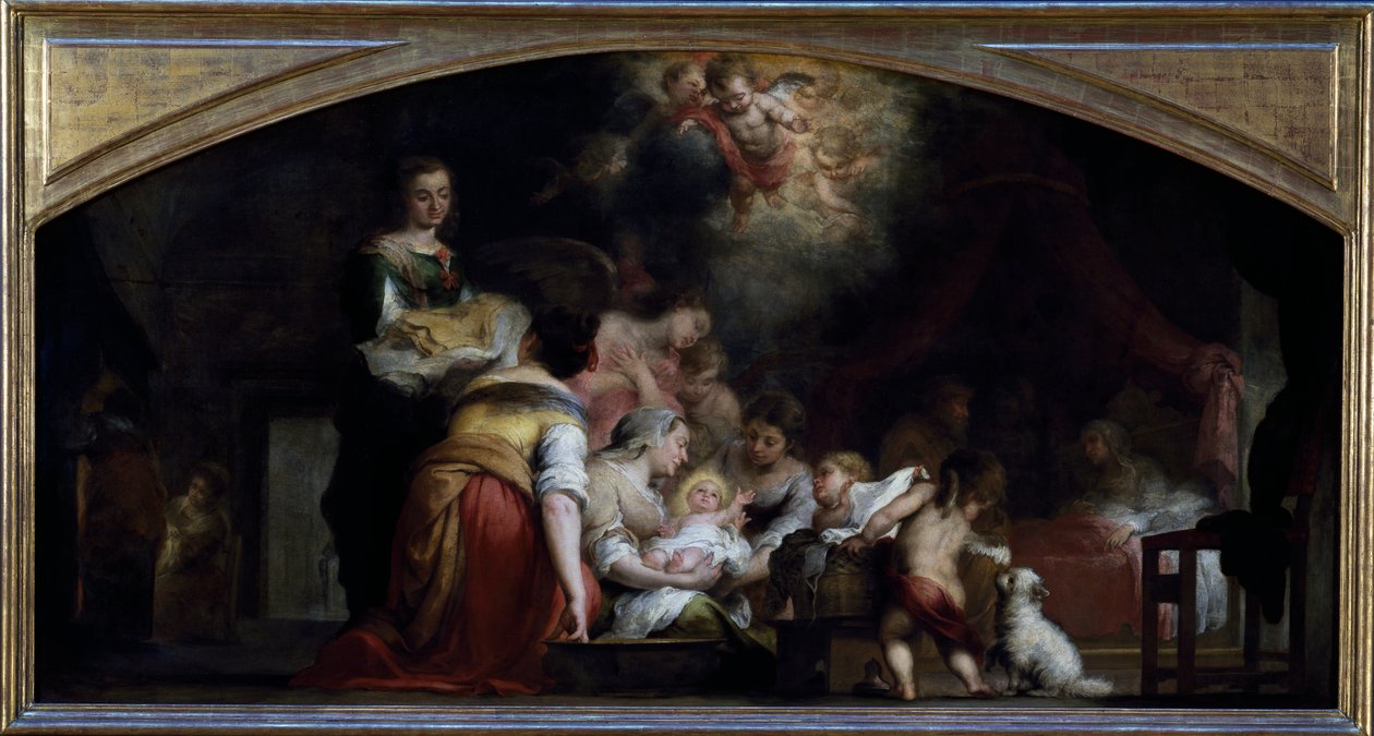 Jungfruns födelse av Bartolomé Esteban Murillo