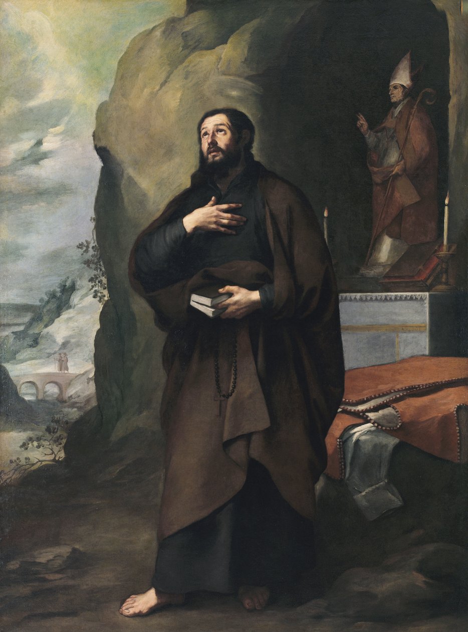 Saint Lesmes av Bartolomé Esteban Murillo