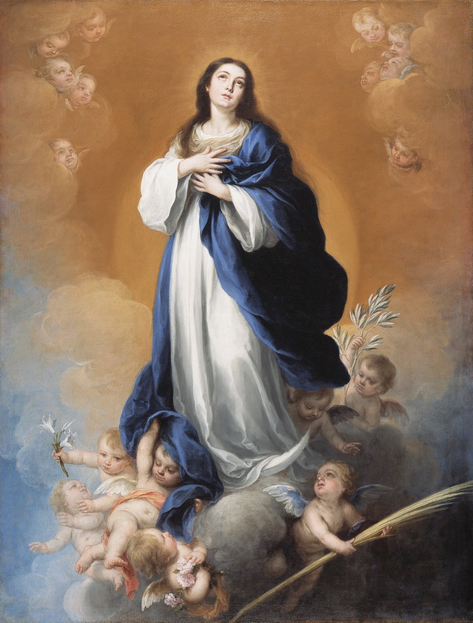 Den obefläckade avlelsen av Bartolomé Esteban Murillo