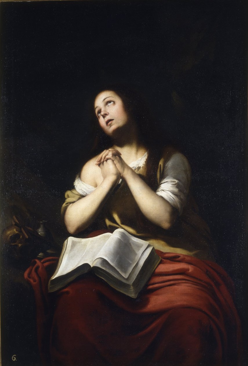 Den ångerfulla Maria Magdalena av Bartolomé Esteban Murillo