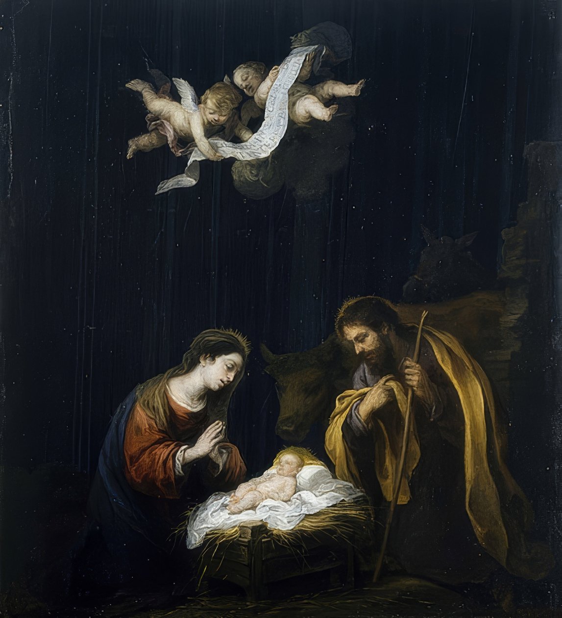 Jul. Omkring 1668 av Bartolomé Esteban Murillo