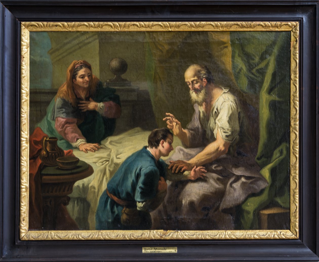 Isak välsignar Jakob av Bartolomeo Altomonte