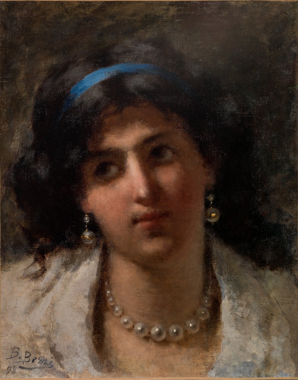 Portrait of a Woman av Bartolomeo Bezzi
