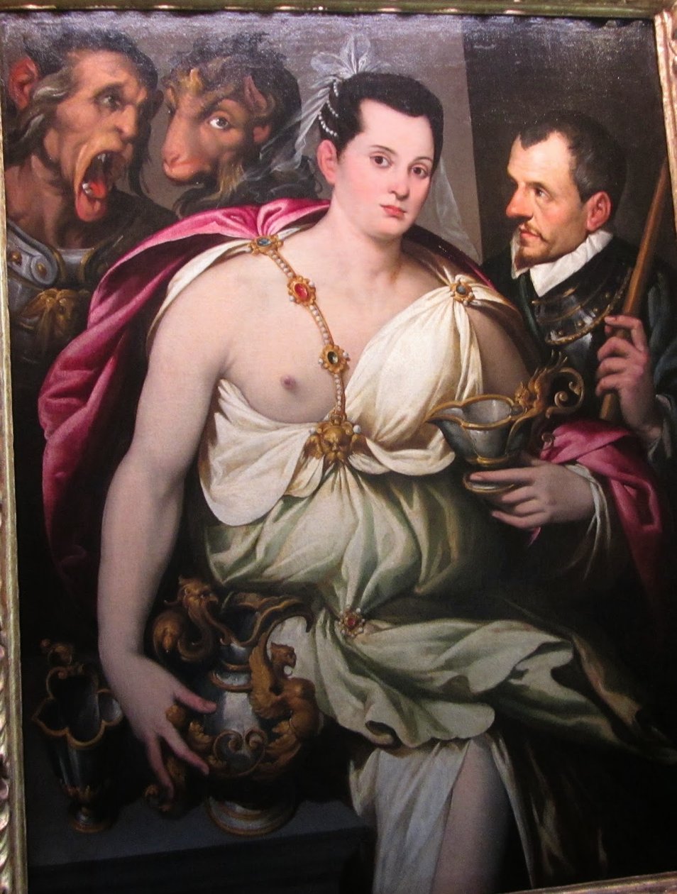 Allegorical Portrait of Ulisse Aldrovandi av Bartolomeo Passarotti