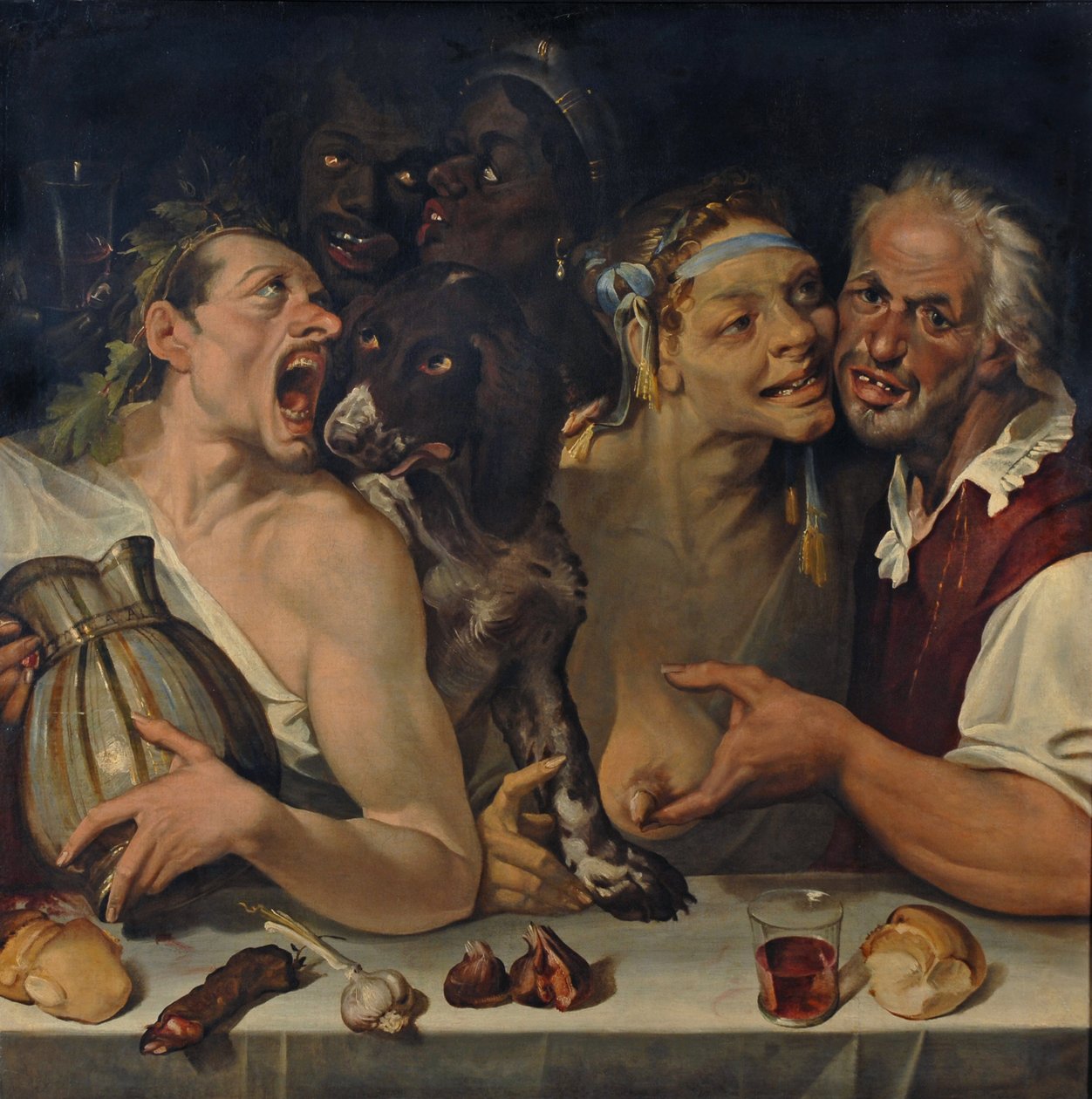 Merry Company av Bartolomeo Passarotti