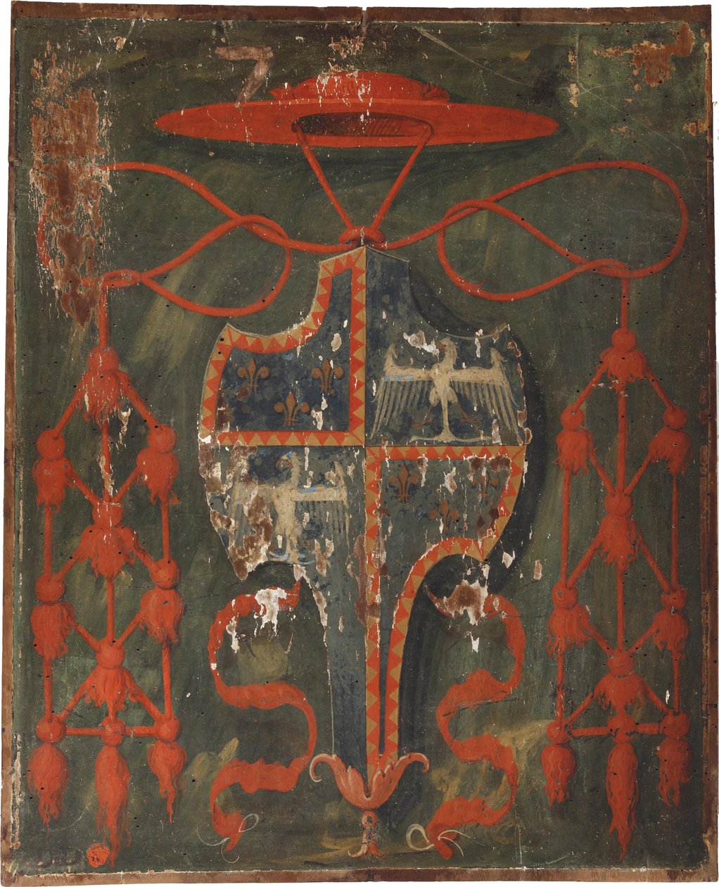 Vapen av kardinal Ippolito d’Este (1479–1520) av Bartolomeo Veneto