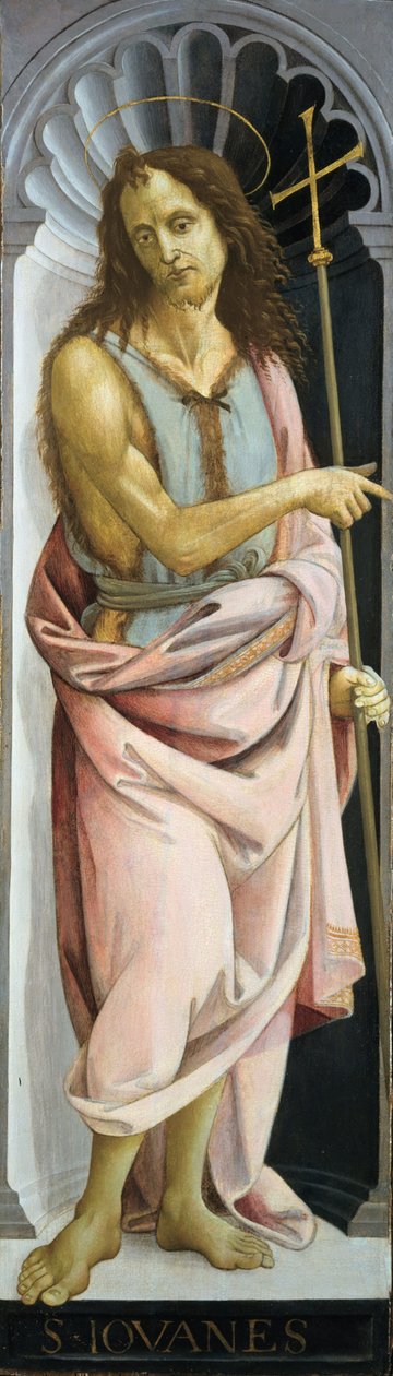 Sankt Johannes Döparen av Bartolomeo di Giovanni