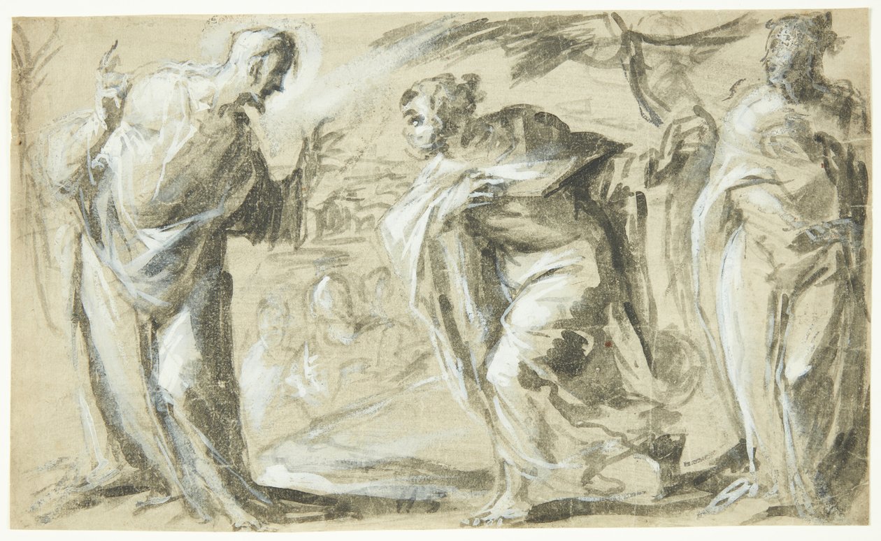 Peters och Andreas kallelse av Bartolomeo Salvestrini
