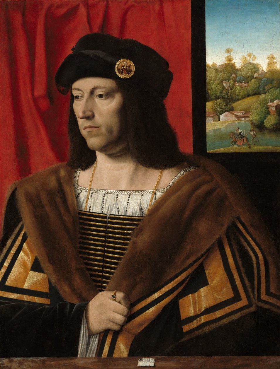Porträtt av en gentleman av Bartolomeo Veneto