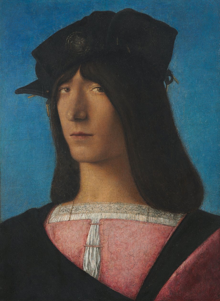 Porträtt av en man av Bartolomeo Veneto