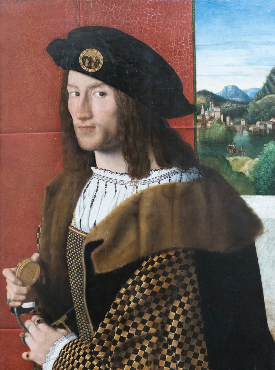 Porträtt av en gentleman av Bartolomeo Veneto