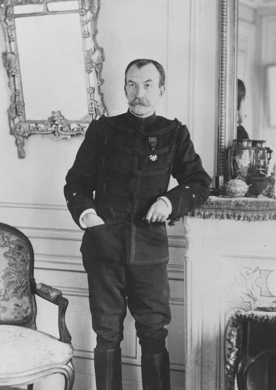 Porträtt av General de Pellieux av Bary