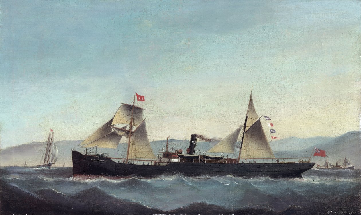 S.S. Glanrheidol av Basi Ivancovich