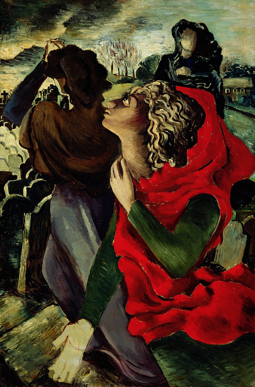 The Bronte Sisters (olja på duk) av Basil Taylor