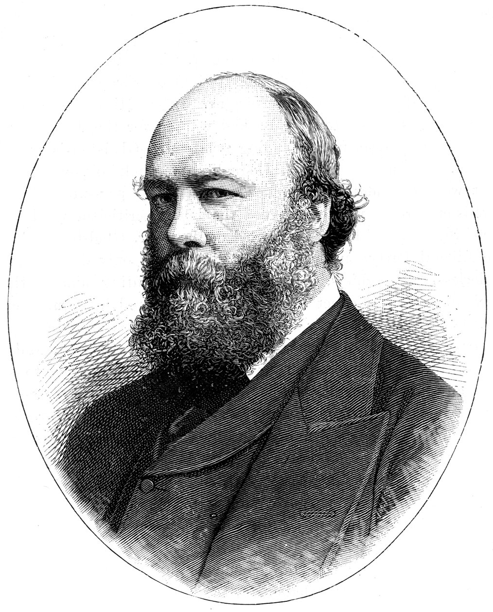 Lord Salisbury, brittisk statsman, 1900. av Bassano Studio