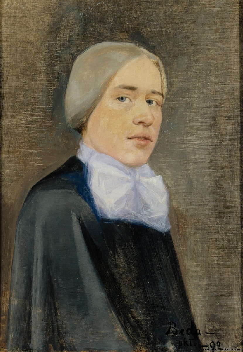 Self-portrait  av Beda Stjernschantz