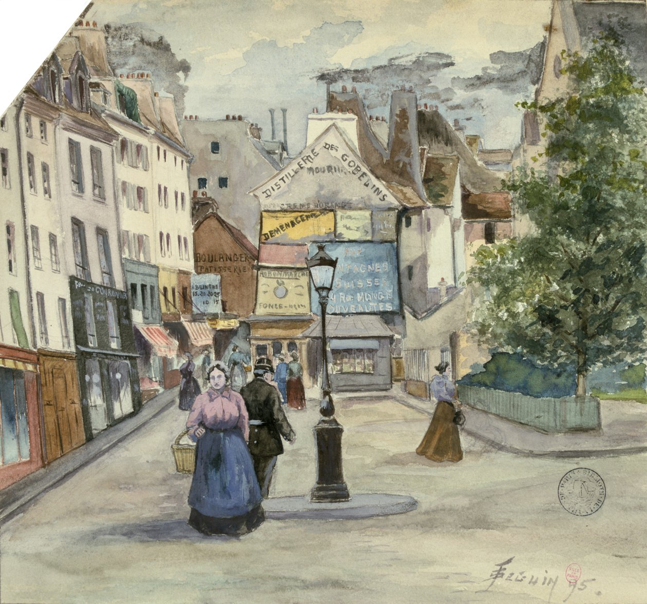 Paris, 1895 av Beguin